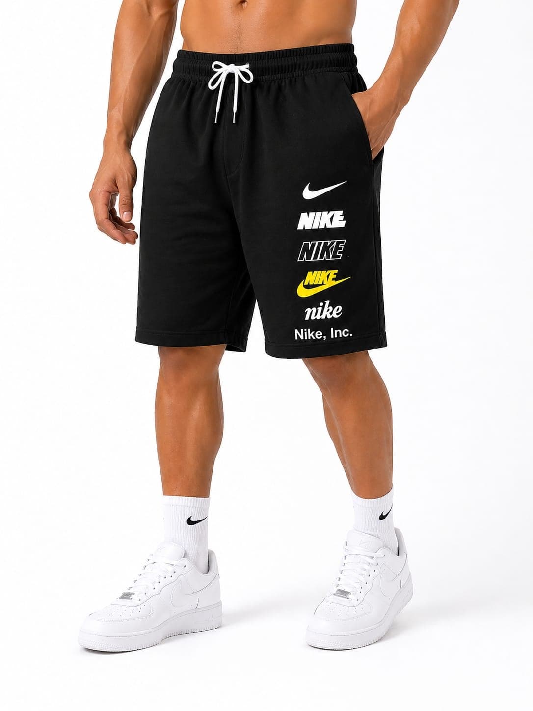 Pantalonetas Nike al por mayor Colombia — modelo caballero, ropa deportiva Nike precio mayorista