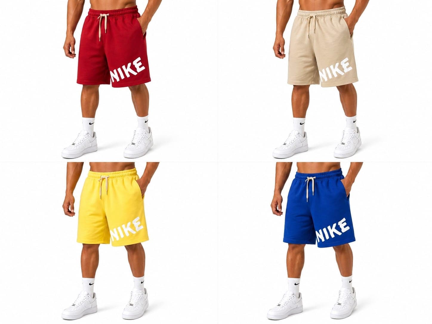 Pantalonetas deportivas Nike hombre — tela DRI-FIT transpirable, corte atlético, disponibles en Kikluxe Colombia