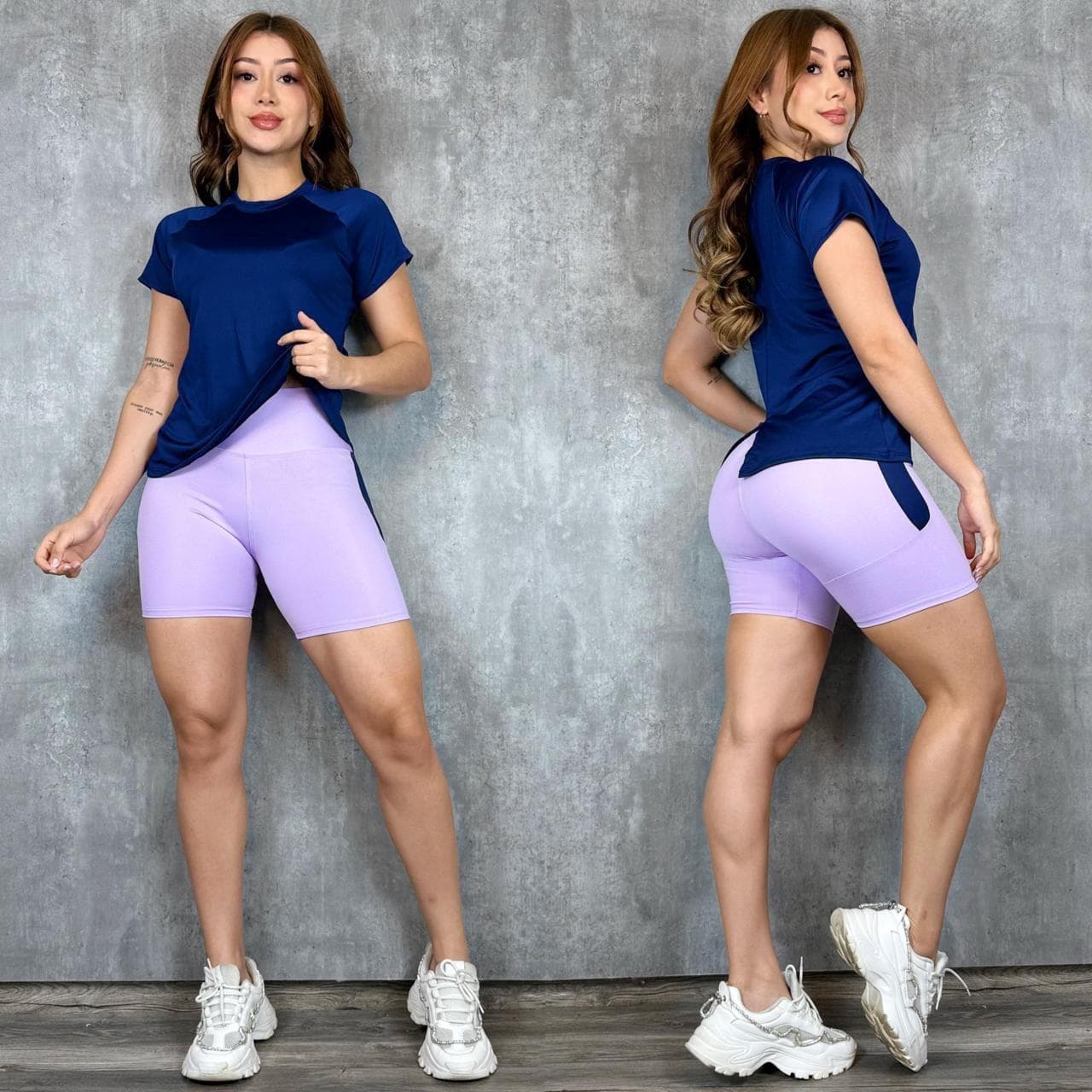 Leggings top deportivo dama mayorista Colombia — Tommy Hilfiger, Calvin Klein y Guess importados con dropshipping real desde Cali, márgenes 80-140% por prenda