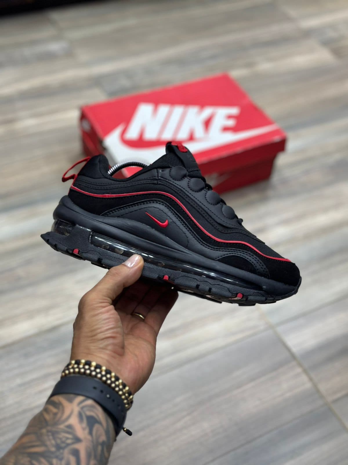 Nike Air Max 97 al por mayor Colombia 2026 — triple AAA desde $115.000 COP, Kikluxe mayorista sin mínimo, envíos 24-48h Bogotá Medellín Cali